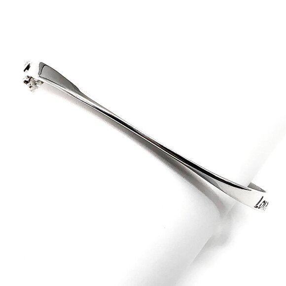 Ohio Miami University Oval Style Sterling Silver Hinged Bangle Bracelet - Picture 3 of 9